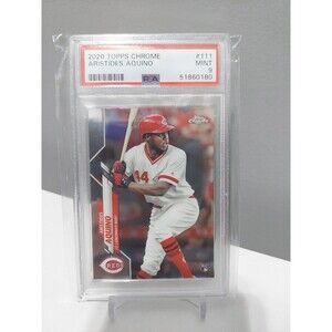 ARISTIDES AQUINO 2020 Topps Chrome RC Rookie #111 PSA 9 MINT